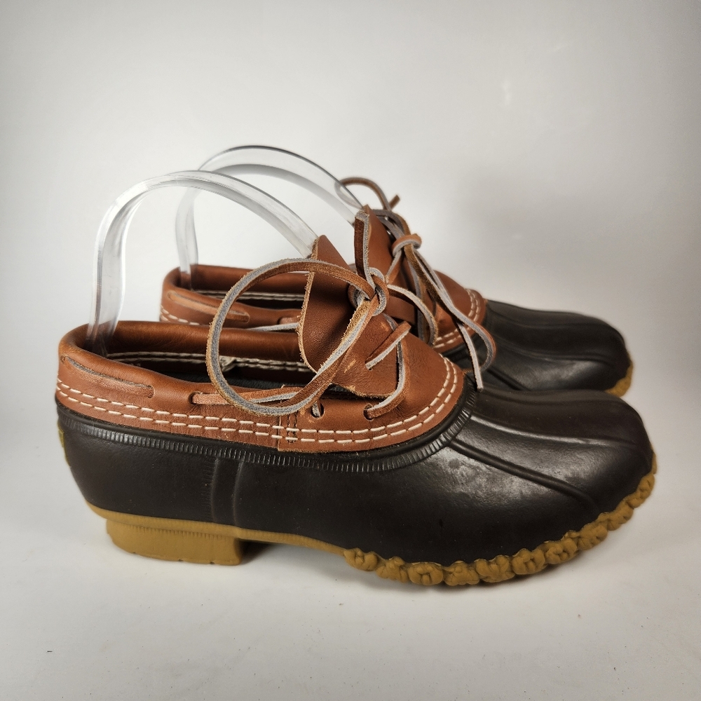 L.L. BEAN Bean Boots Women's Size 6 Brown Leather Outdoors Classic - Picture 2 of 10